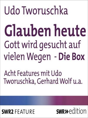 cover image of Glauben heute